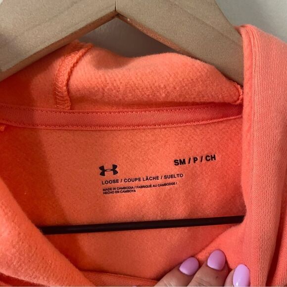 Under Armour Women's Rival Fleece Pullover Hoodie - Picture 9 of 11
